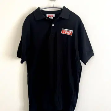 TRD 블랙 피케 셔츠 L