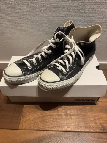 CONVERSE ALL STAR 컨버스 블랙 하이컷 27cm