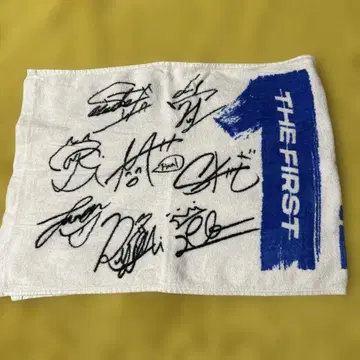 THE FIRST FINAL 더 퍼스트 파이널 사인 타월