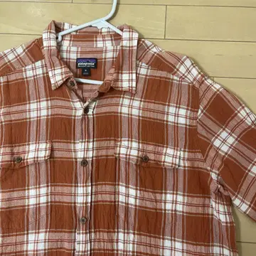 patagonia 오가닉 코튼 반팔 셔츠 XL