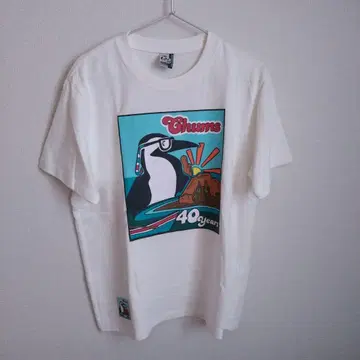 Chums 40주년 기념 T셔츠 M사이즈 화이트