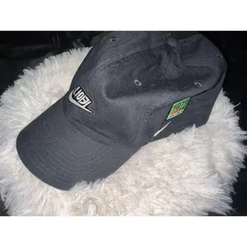 나이키 블랙 코튼 캡