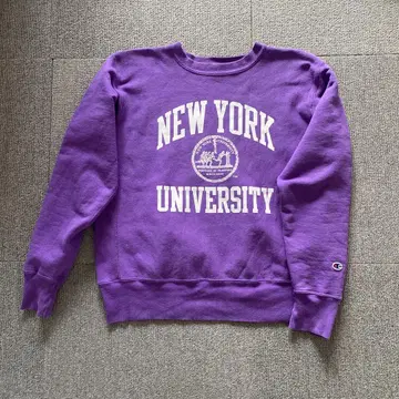 [ USA 제조 ] 챔피온 NYU 리버스 위브 빨간색 택