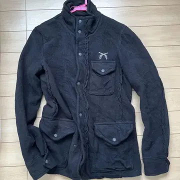 roar 블랙 플리스 자켓 사이즈 2