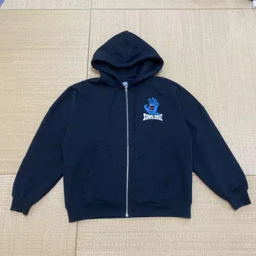 산타크루즈 지퍼 후드티 santa cruz 블랙 M 사이즈