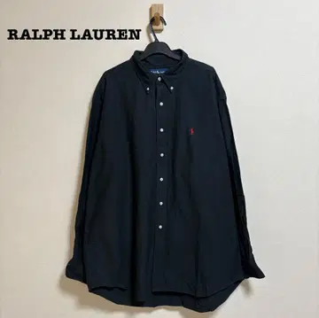 랄프 로렌 BLAKE 버튼 다운 긴팔 셔츠 코튼 100% XL