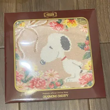 FELLER 스누피 손수건 플라워