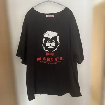 MARCY'S 블랙 T셔츠 다시로 마사시 타렌토 T셔츠