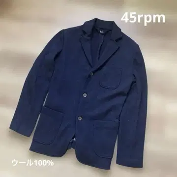 45rpm 울 100% 테일러드 자켓