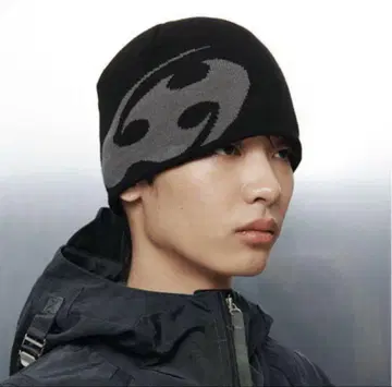 SAN SAN GEAR BLACK 니트 모자 비니