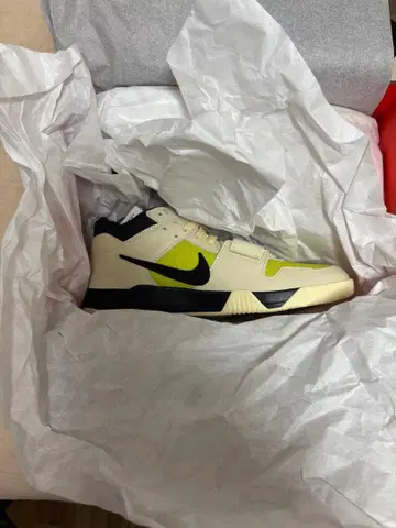 JORDAN JUMPMANJACKTR 29cm 크림/라임 미사용 새상품