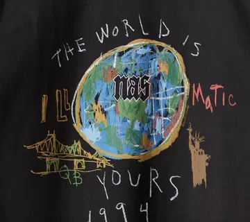 NAS 티셔츠 H&M 90년대 힙합 Illmatic L 사이즈 새상품