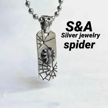 S & A Silver jewelry 스파이더 925 펜던트