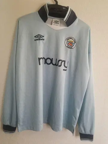 UMBRO MOUSSY 긴팔 T셔츠 라이트 블루