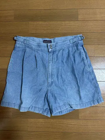 90s LANDS END 랜드스 엔드 데님 숏팬츠
