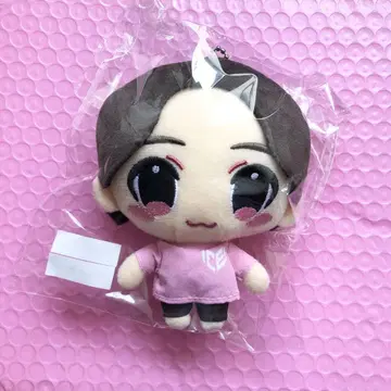 야마모토 류토 ICEx 봉제 인형 마스코트 핑크