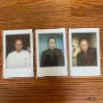 가족 볶음밥 에가시라 폴라로이드 3장