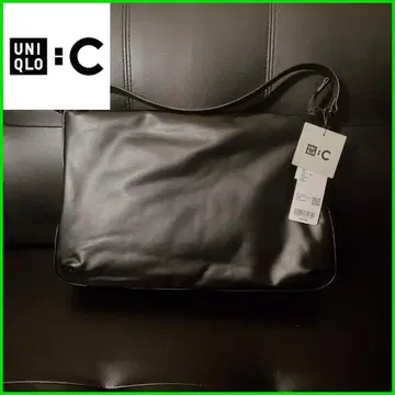[ 새상품 ] 유니클로 C 레더 터치 퍼피 백 / 468834