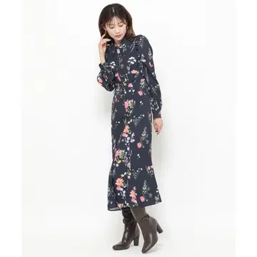 and couture 앙데팡당 꽃무늬 원피스