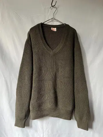 프랑스군 커맨드 스웨터 밀리터리 니트 70s 80s 군납품