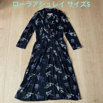 로라 애슐리 저지 원피스 S