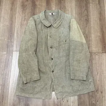 20s Belle Jardiniere 린넨 헌팅 자켓