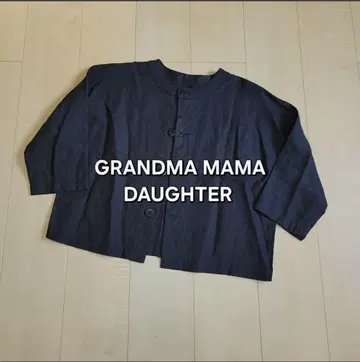 GRANDMA MAMA DAUGHTER 린넨 자켓