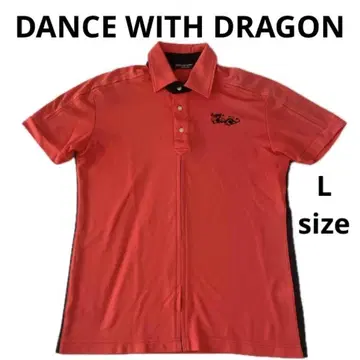 DANCE WITH DRAGON 댄스위드드래곤 골프 셔츠 3 ( L )