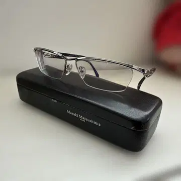 Masaki Matsushima 실버 안경