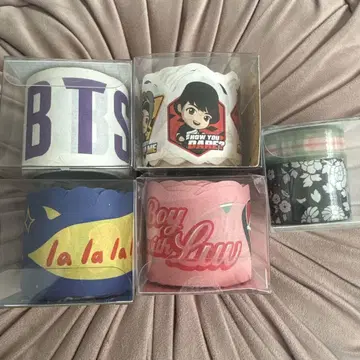 BTS Masking tape 마스킹 테이프 5세트