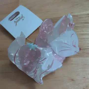 Disney 고양이 헤어 클립 핑크 계열