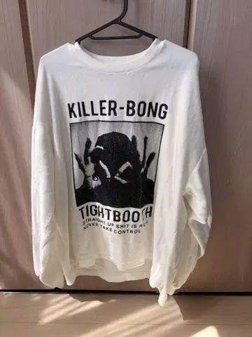TIGHTBOOTH x KILLER BONG 벨로아 LS Tee M