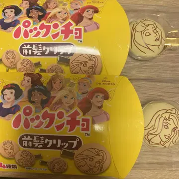 디즈니 프린세스 앞머리 클립 2개 세트