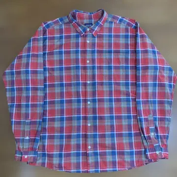 patagonia 파타고니아 체크 무늬 셔츠 남성용 XXL