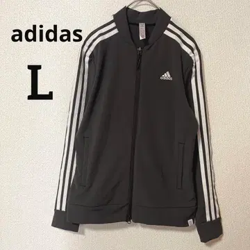[컨디션 최상] 아디다스 골프 긴팔 풀집업 자켓 다크 그레이 L