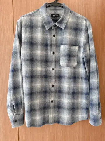 A.P.C. (아페쎄) 옴브레 체크 헤비웨이트