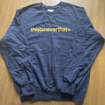 thisisneverthat 네이비 맨투맨