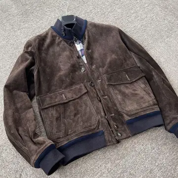 drakes 스웨이드 자켓 36