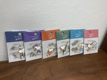 전부 호쿠사이의 소행이었습니다 PEANUTS 핀 배지 호쿠사이 컴플리트