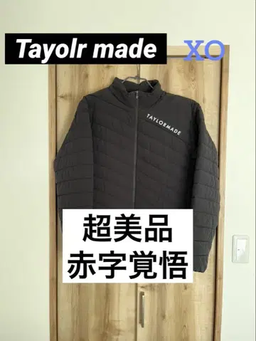 컨디션 최상 적자 각오 TAYLORMADE 블랙 다운 자켓