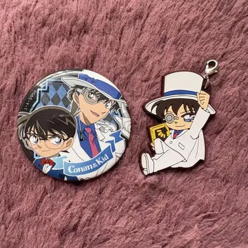 명탐정 코난 캔뱃지 정크푸드 러버 스트랩