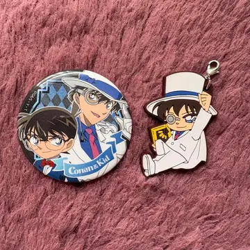 명탐정 코난 캔뱃지 정크푸드 러버 스트랩