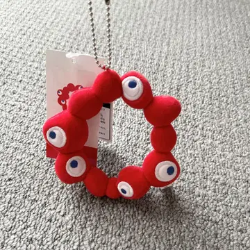 먀쿠먀쿠 봉제 인형 로고 마스코트 키링 간사이 만박 EXPO