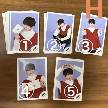 H 사사키 다이코 7MEN 공식 사진 5종