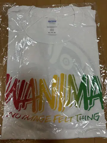 WANIMA 화이트 T XL