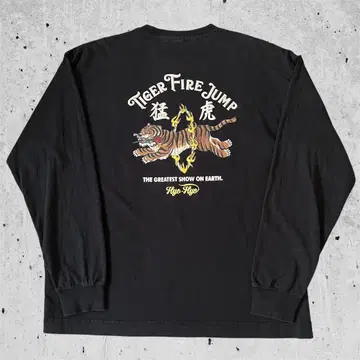 HYO-HYO 표표 레오파드 롱티 롱슬리브티 긴팔 티셔츠 호랑이