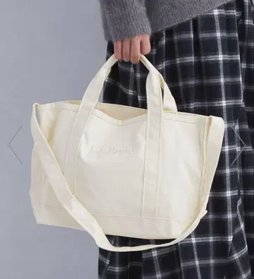 L.L.Bean 화이트 토트백