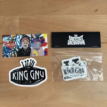 KING GNU 스티커 세트