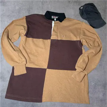 90s 캐나다제 BARBARIAN 라거 셔츠 M 빅 루즈 L 상당