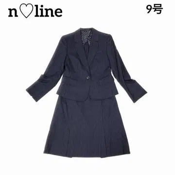 n line by nozomi 수트 실크 혼방 스트라이프 9호 M 상당